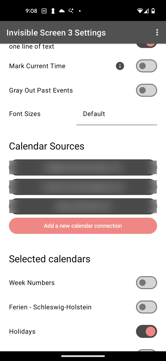 Connected calendars